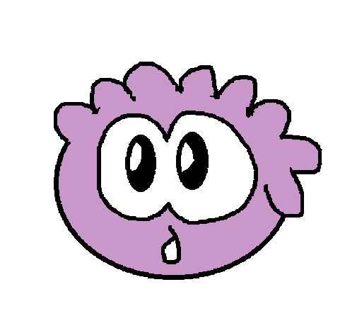 Dibujo Puffle 2 pintado por kimrox