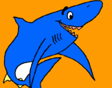 Dibujo Tiburón alegre pintado por VIALMA 