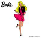 Dibujo Barbie informal pintado por cece