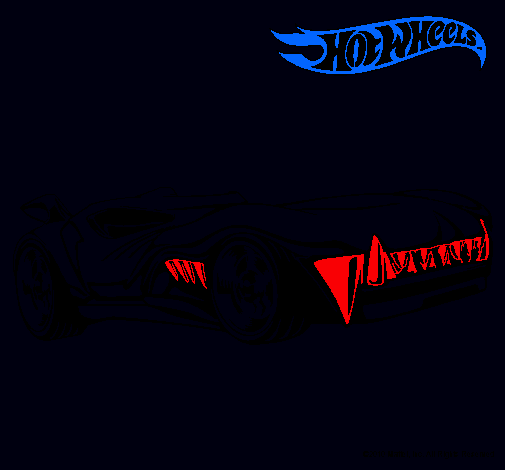 Dibujo Hot Wheels 3 pintado por DRAGON-MAX