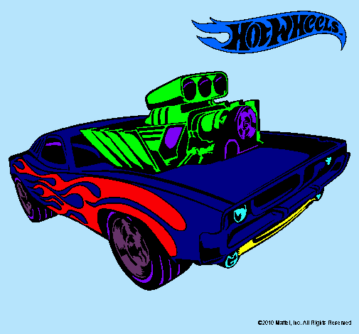 Dibujo Hot Wheels 11 pintado por ANDEA546