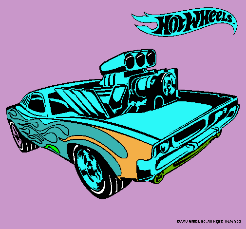 Dibujo Hot Wheels 11 pintado por ALEXrojas2006