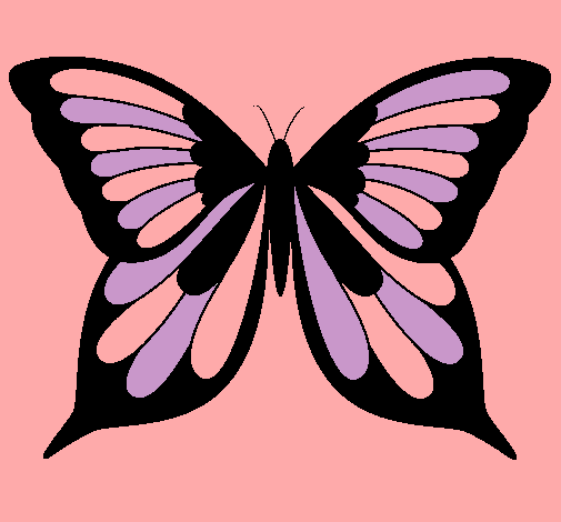 Dibujo Mariposa 8 pintado por dianagc