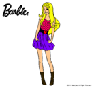 Dibujo Barbie veraniega pintado por adiuos