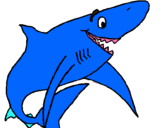 Dibujo Tiburón alegre pintado por VIALMA 