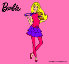 Dibujo Barbie y su mascota pintado por johemy