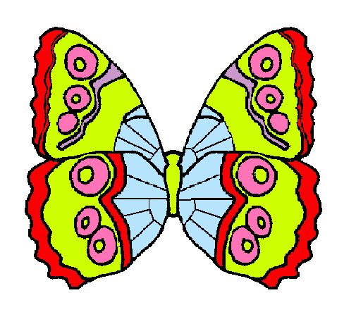 Dibujo Mariposa pintado por dominic