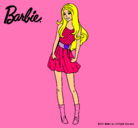 Dibujo Barbie veraniega pintado por colo-colo