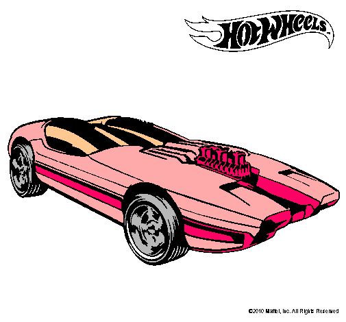 Dibujo Hot Wheels 2 pintado por 112224