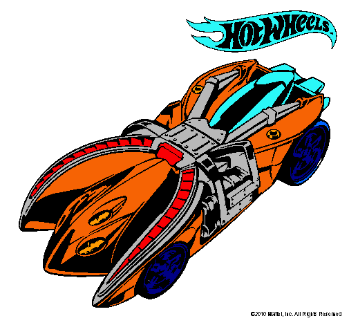 Dibujo Hot Wheels 7 pintado por Chrisais