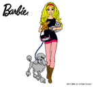 Dibujo Barbie con sus mascotas pintado por xicaanto2