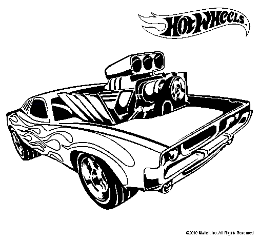 Dibujo Hot Wheels 11 pintado por Franck80 