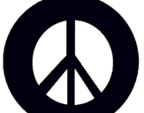 Dibujo Símbolo de la paz pintado por CAMULIN