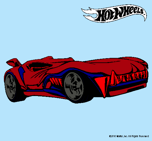 Dibujo Hot Wheels 3 pintado por DDADY