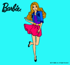 Dibujo Barbie informal pintado por 6582k565
