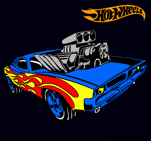 Dibujo Hot Wheels 11 pintado por ale1445