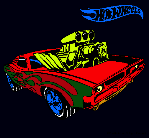 Dibujo Hot Wheels 11 pintado por SERGIOALEX