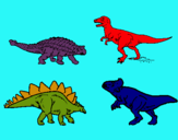 Dibujo Dinosaurios de tierra pintado por LUIS1956