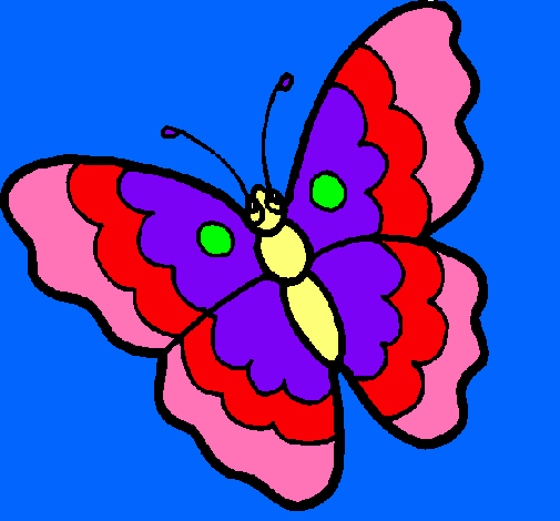 Dibujo Mariposa pintado por Katerina