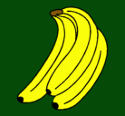 Dibujo Plátanos pintado por chuyiita