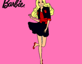 Dibujo Barbie informal pintado por isaki