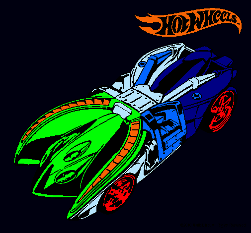 Dibujo Hot Wheels 7 pintado por SERGIOALEX