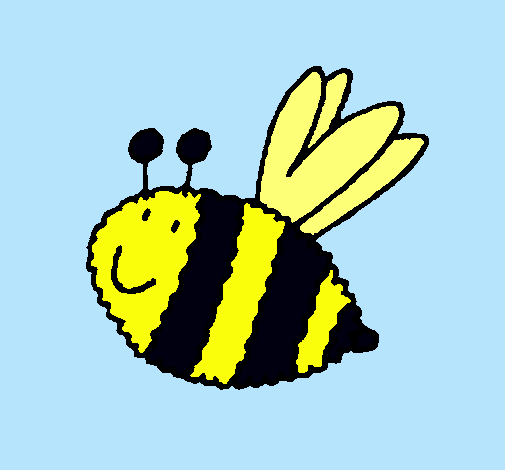 Dibujo Abeja 4 pintado por dazg