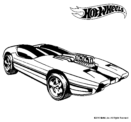 Dibujo Hot Wheels 2 pintado por luisms