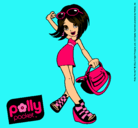 Dibujo Polly Pocket 12 pintado por Luquis