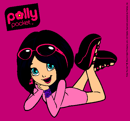 Dibujo Polly Pocket 13 pintado por laurith