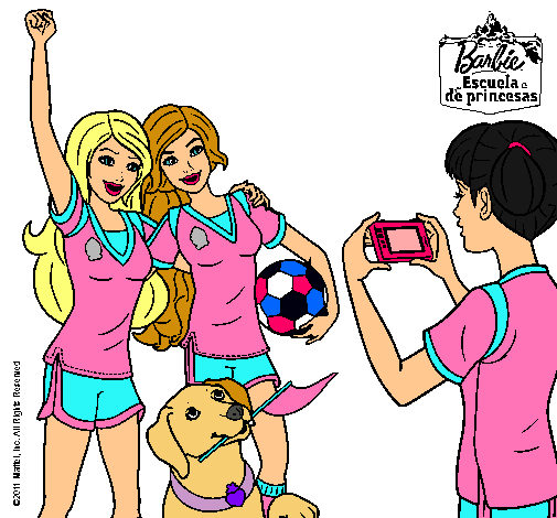 Dibujo ¡Campeonas! pintado por Sofgo