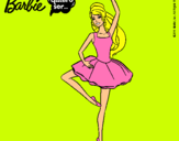 Dibujo Barbie bailarina de ballet pintado por ekkkkkkkkkkk