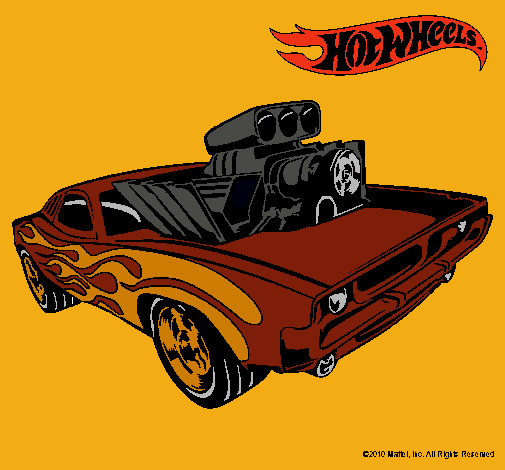 Dibujo Hot Wheels 11 pintado por FranCadile