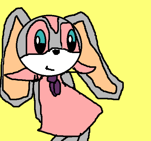 Cream rabbit