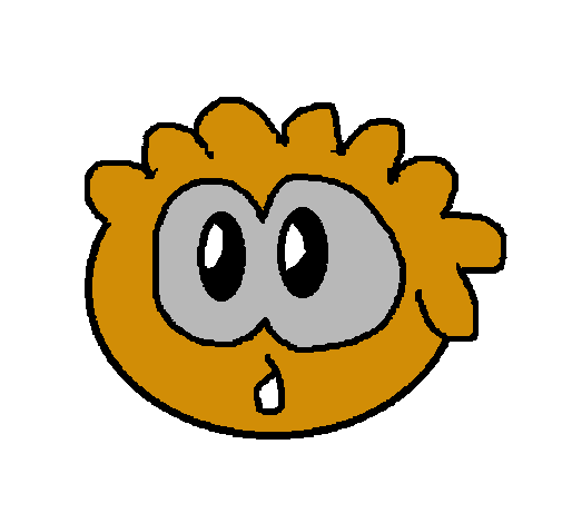 Dibujo Puffle 2 pintado por anakamila