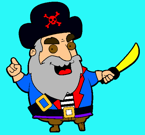 Dibujo Pirata pintado por josephcf