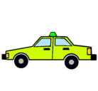 Dibujo Taxi pintado por oswaldo