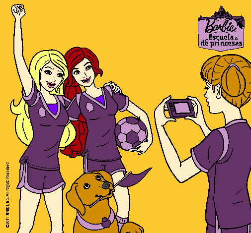 Dibujo ¡Campeonas! pintado por giza