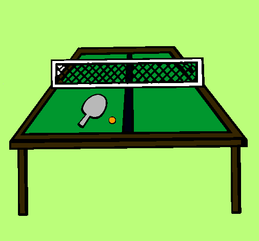 Dibujo Tenis de mesa pintado por isaacx
