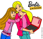 Dibujo El nuevo portátil de Barbie pintado por Sofgo