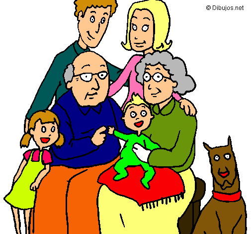Dibujo Familia pintado por Elishka 