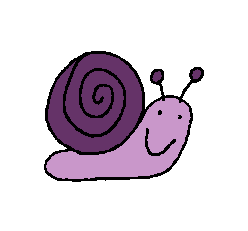 Dibujo Caracol 4 pintado por walen