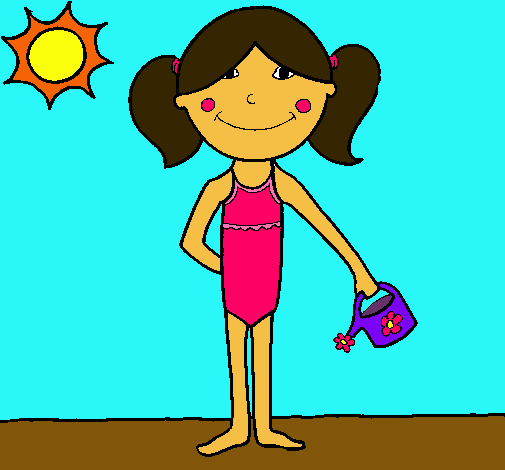 Dibujo Verano 7 pintado por arely2000