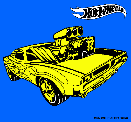 Dibujo Hot Wheels 11 pintado por kevinsab