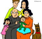 Dibujo Familia pintado por fatima7