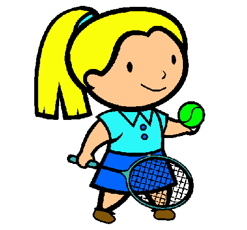 Dibujo Chica tenista pintado por demicata11