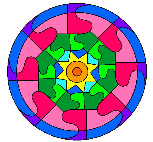 Dibujo Mandala 31 pintado por jorgejorge