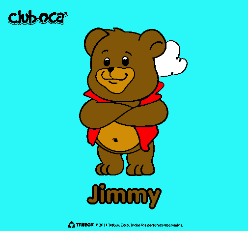 Dibujo Jimmy pintado por Luly3809