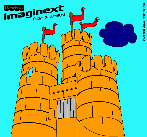 Dibujo Imaginext 11 pintado por blanalca