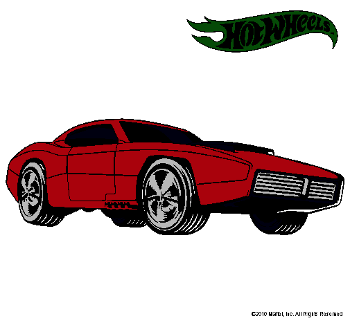 Dibujo Hot Wheels 1 pintado por LAUBEJAR